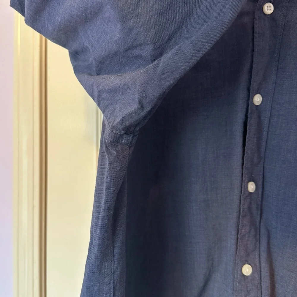 J. Crew Navy Button-Down Casual Shirt
